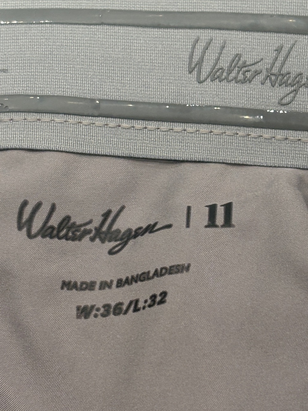 Walter Hagen Perfect 11 5 pocket slim fit golf pants, 36-30 , Dk red heather - Picture 10 of 11
